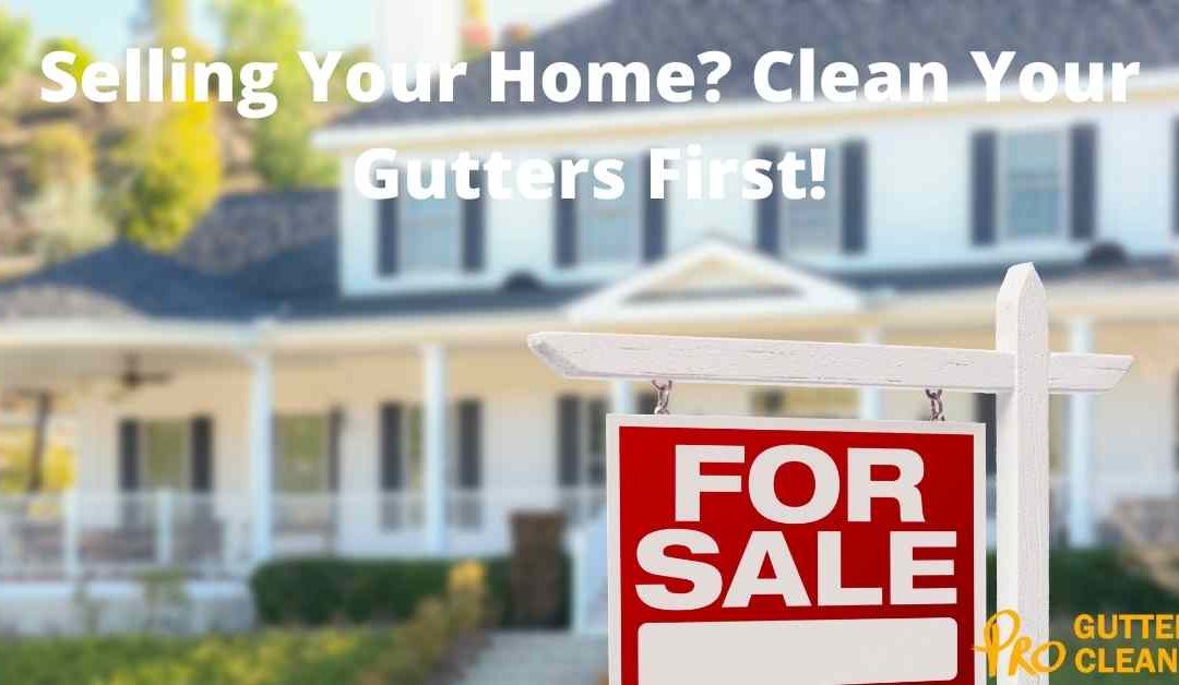 Selling Your Home? Clean Your Gutters First!