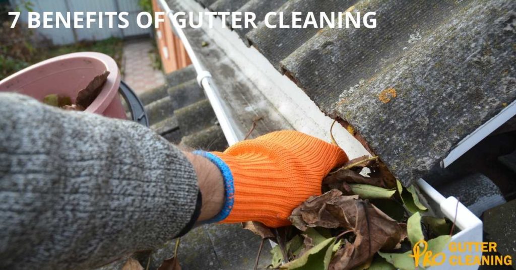 7 BENEFITS OF GUTTER CLEANING