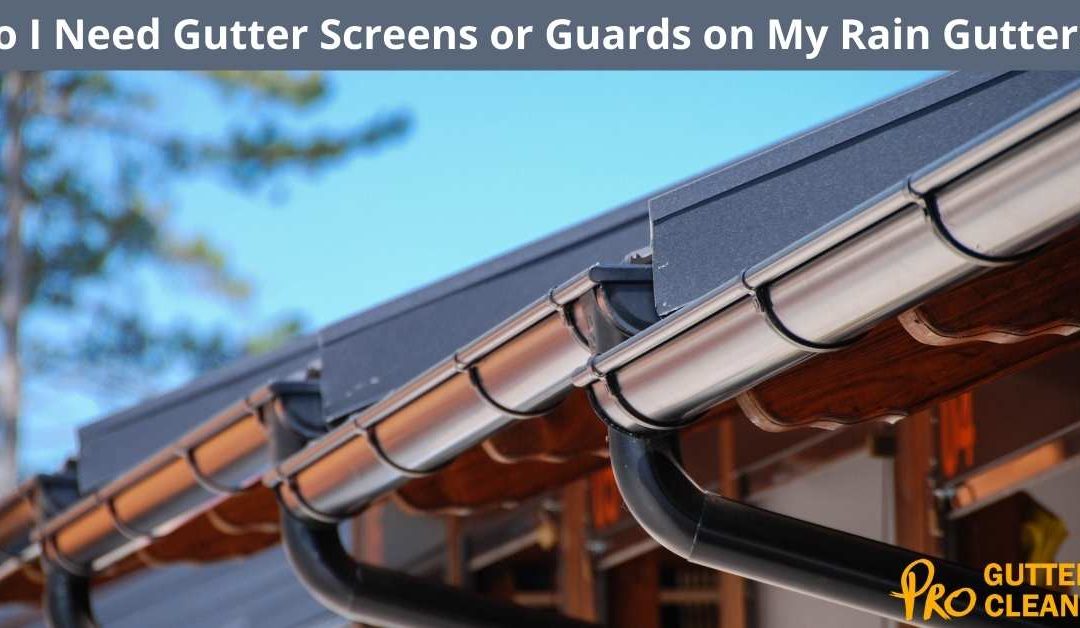 Do I Need Gutter Screens or Guards on My Rain Gutters?