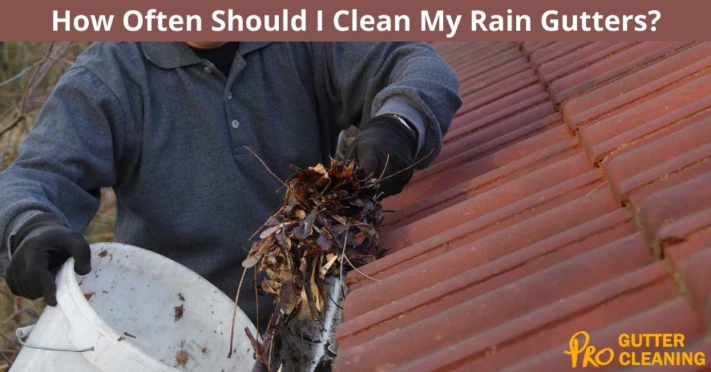 How Often Should I Clean My Rain Gutters