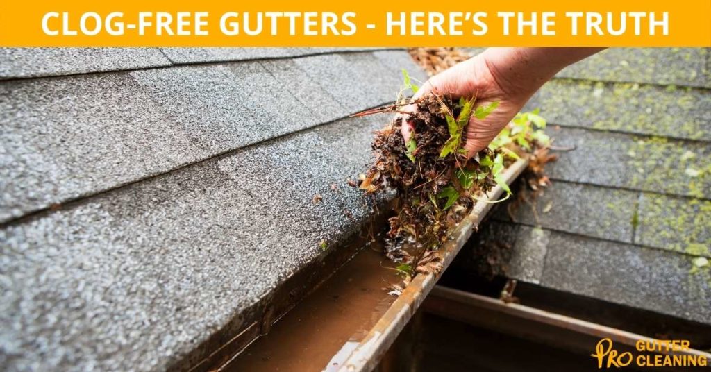 CLOG-FREE GUTTERS? HERE’S THE TRUTH!